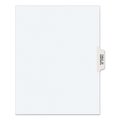Avery Dennison Side Tab, Table of Contents, White, PK25 11910